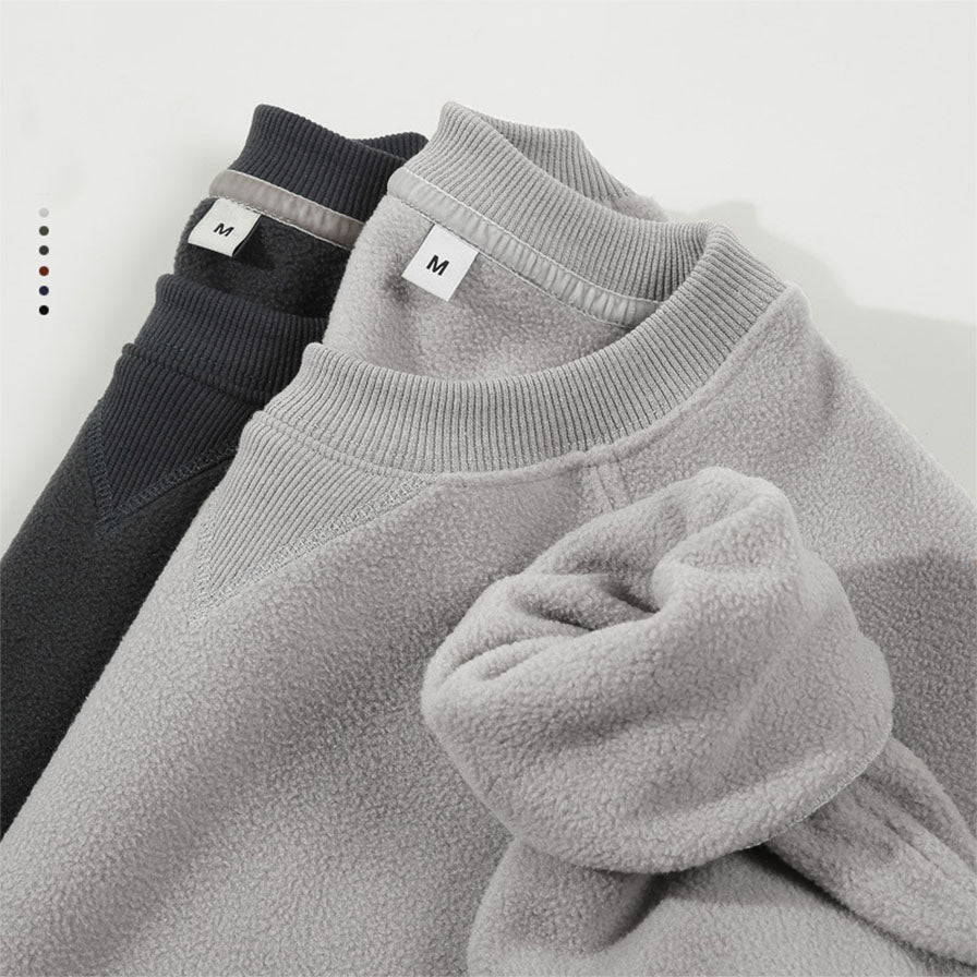 Double -sided Polar Fleece Sweatshirt