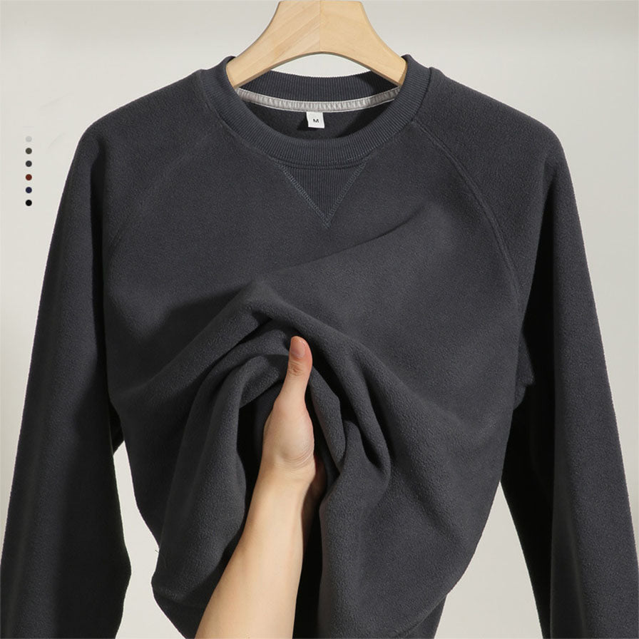 Double -sided Polar Fleece Sweatshirt