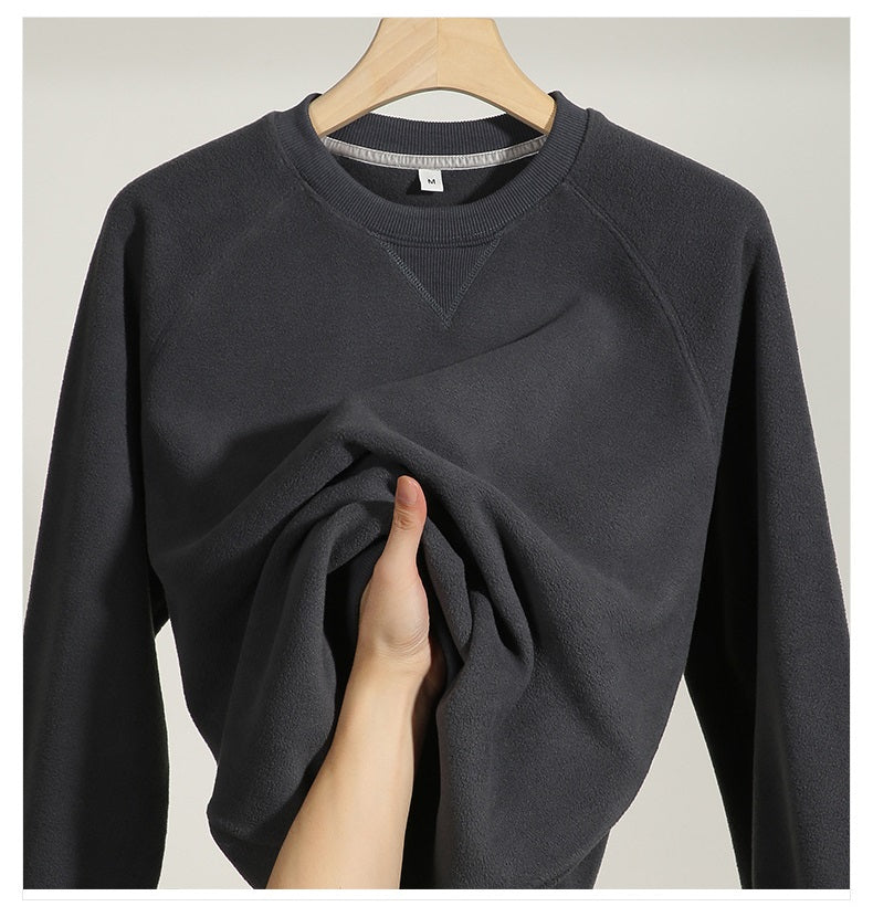 Double -sided Polar Fleece Sweatshirt