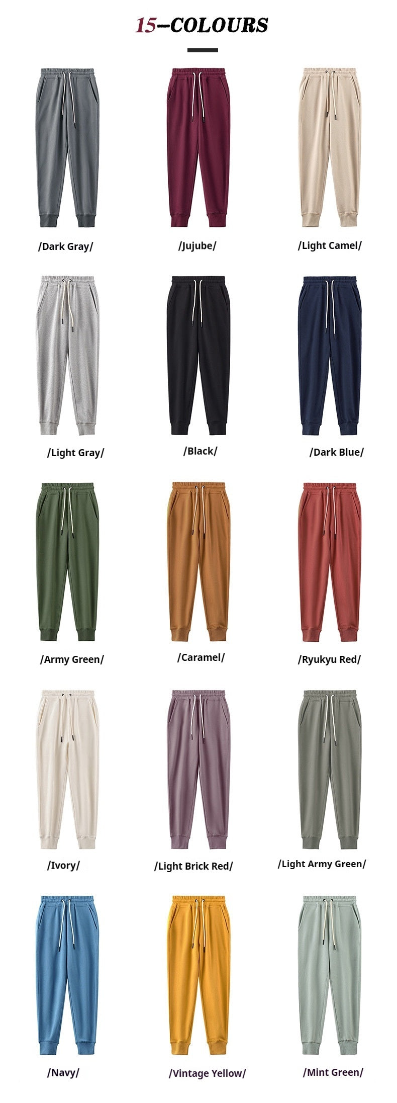 Sweatpant Joggers