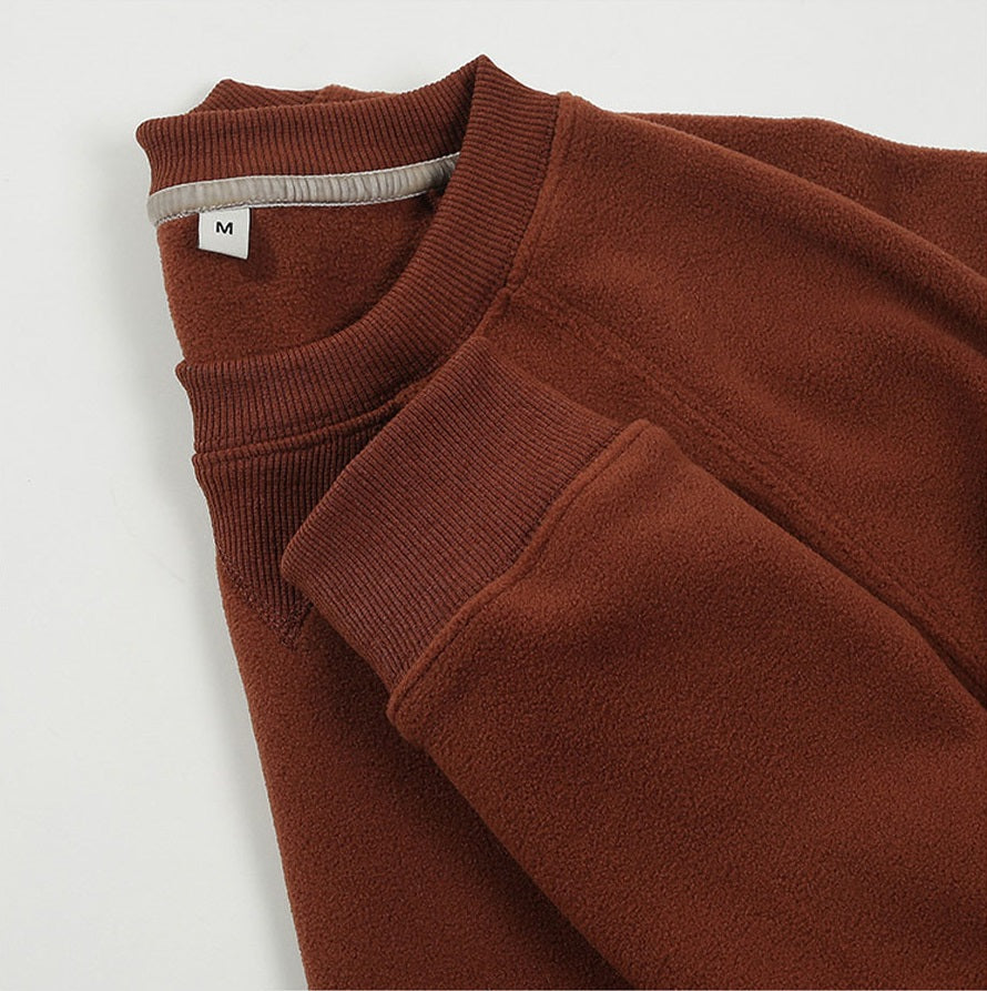 Double -sided Polar Fleece Sweatshirt