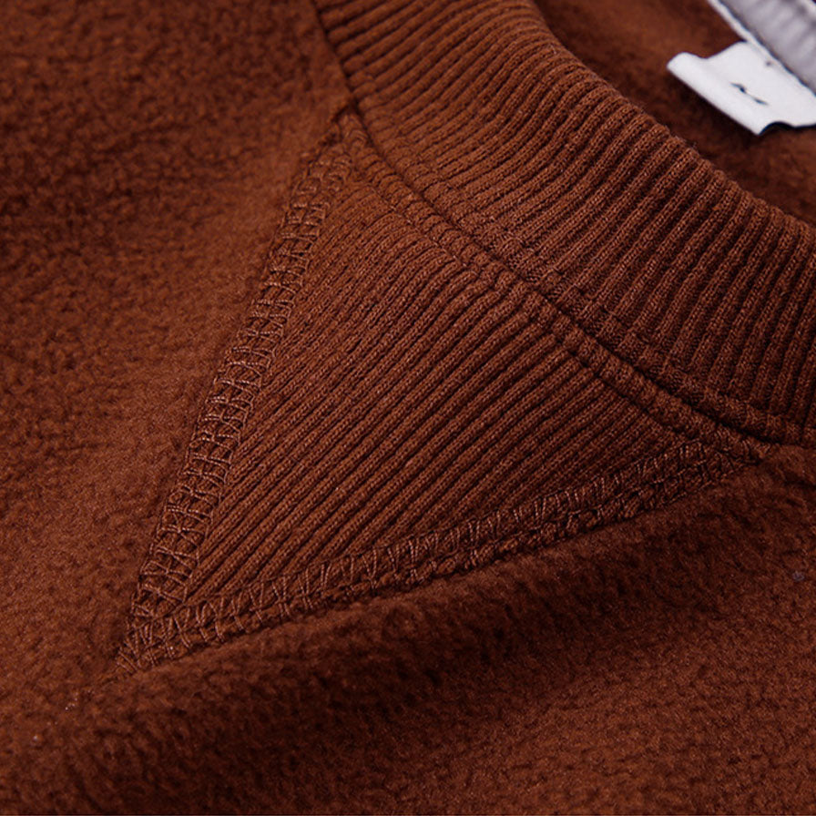 Double -sided Polar Fleece Sweatshirt