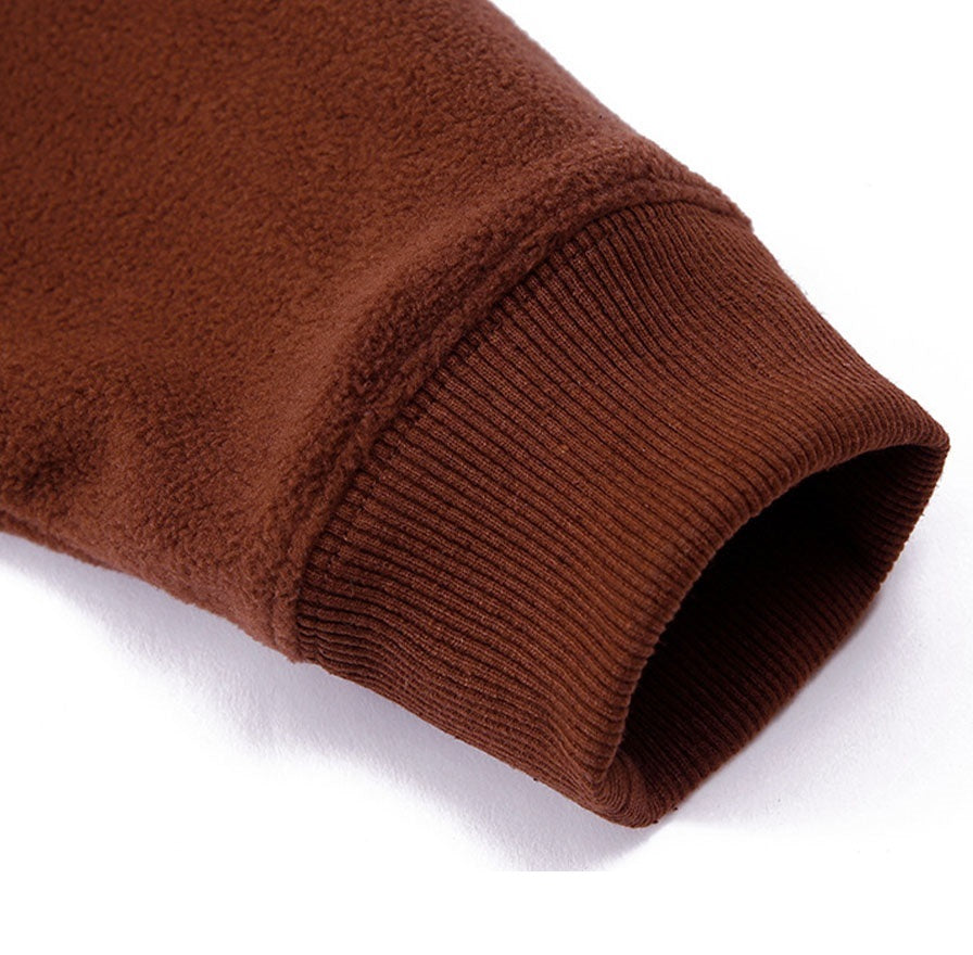 Double -sided Polar Fleece Sweatshirt